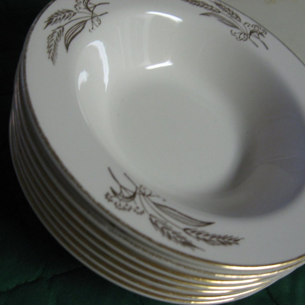 Lifetime Prairie Gold  Fruit Dessert Bowls